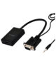 Astrum DA510 VGA to HDMI Adapter with Audio | Full HD 1080P