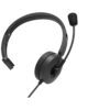 Wired Mono Headset with Mic, 3.5mm Aux for Chating & Gaming –...