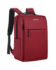 Backpack Travel Bag 15″ USB Port, Multi-Pocket Red – LB200